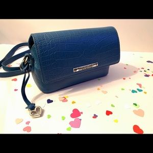 Brighton Leather Bag Crossbody Blue/Teal